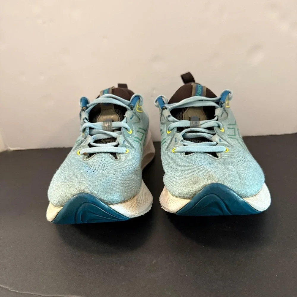 Asics Gel-Nimbus 25 Mens Running Shoes Blue 1011B737 Size 9